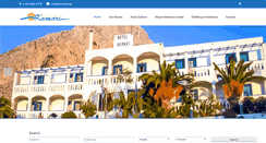 Desktop Screenshot of kamarihotel.gr